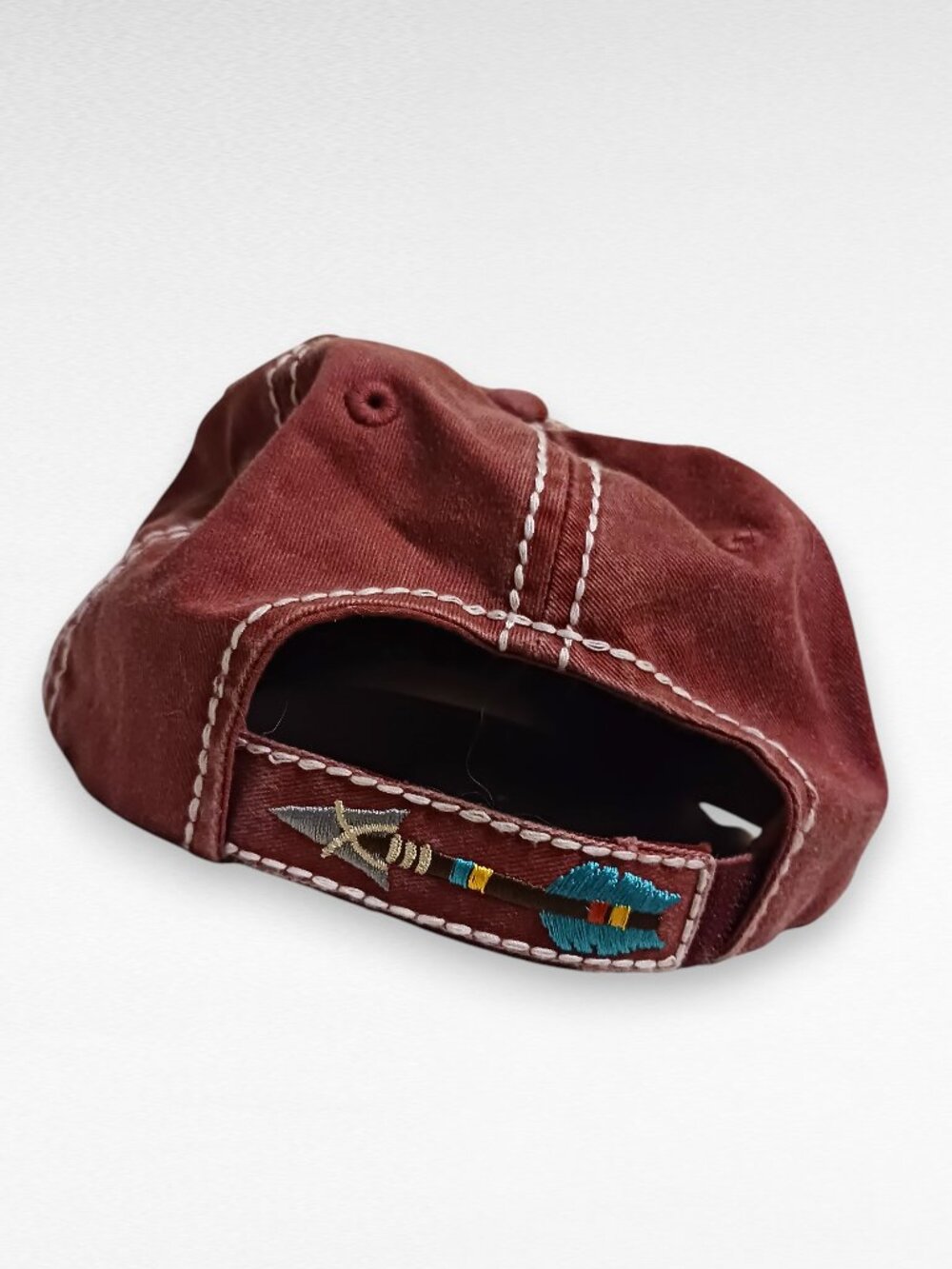 Distressed Born Free Baseball Cap - Picture 3 of 4